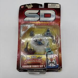 Bandai SD Gundam Force Defender Set 1 2004 Sealed